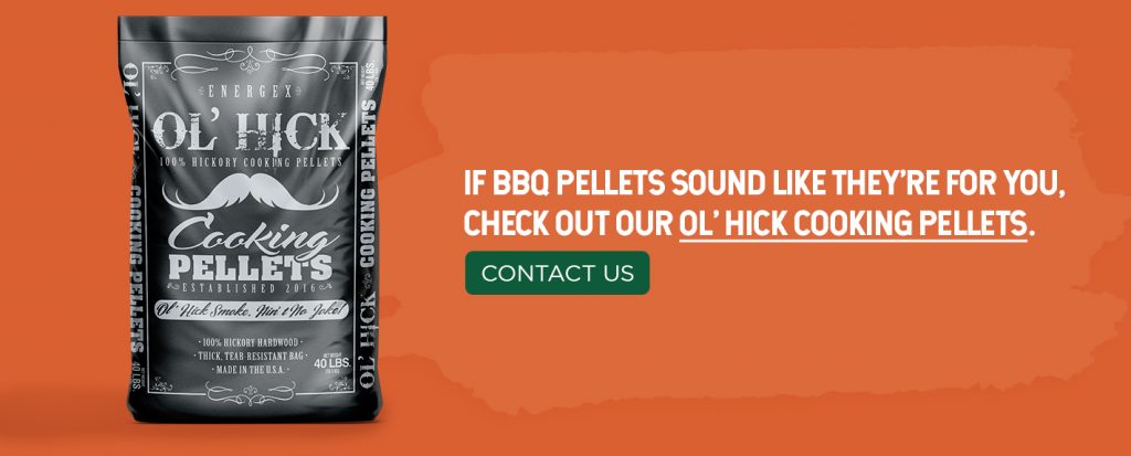 are bbq pellets for you? buy Ol'Hick pellets today