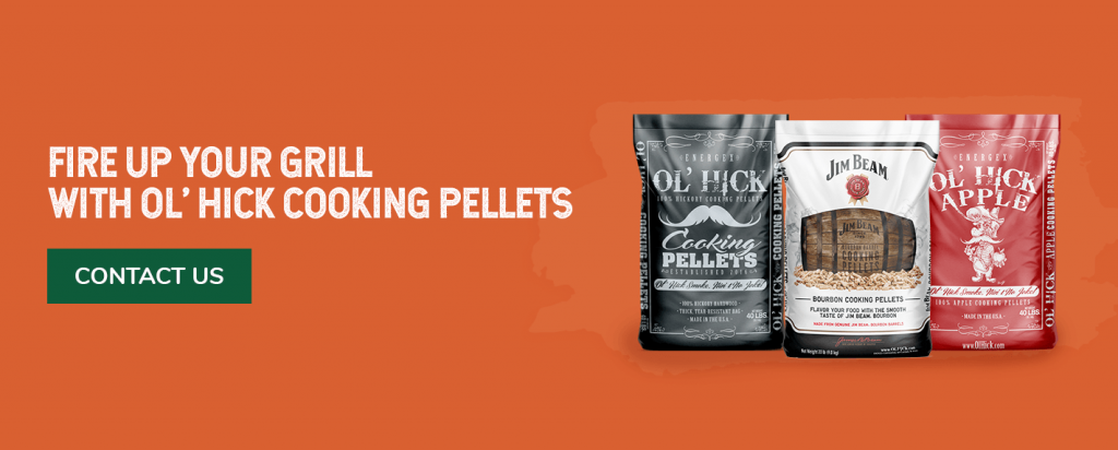contact Energex today for Ol'Hick cooking pellets