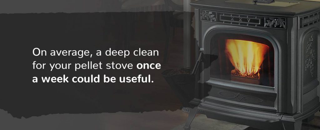 quantas vezes você deve limpar o seu fogão de pellet