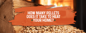 how many pellets does it take to heat your home