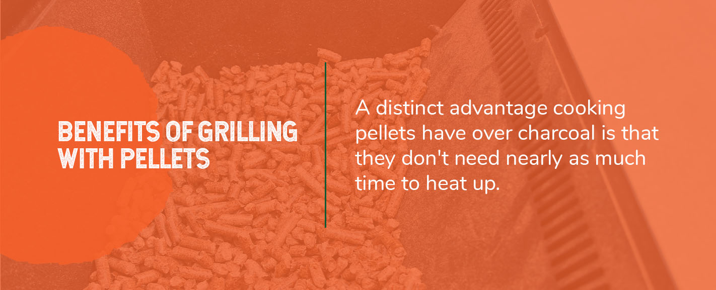 Benefits of grilling with pellets?