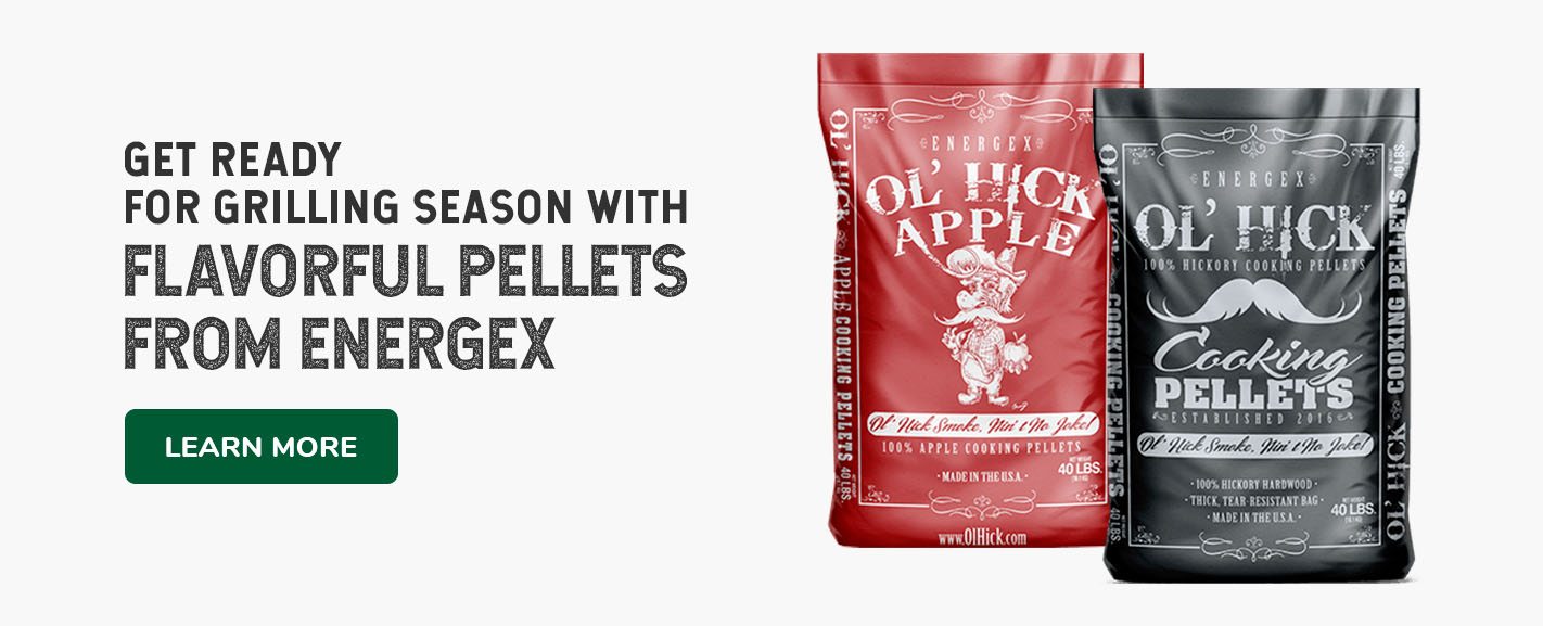 get ready for grilling season with Ol'Hick Pellets